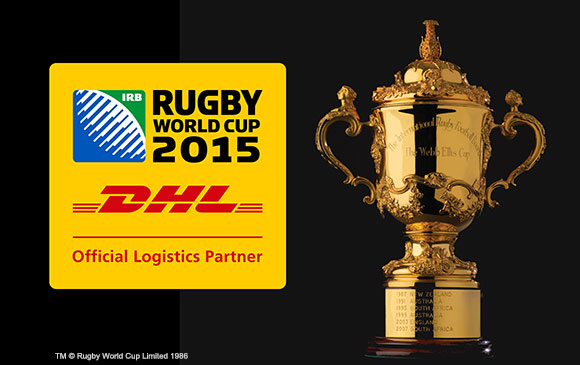 Công ty DHL chính thức là đối tác Rugby World Cup 2015