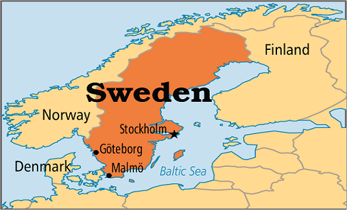 Chuyển phát nhanh quốc tế đi Thụy Điển|Sweden