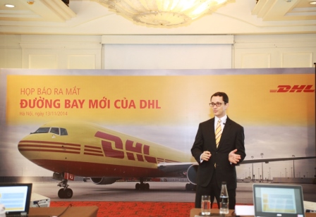 DHL Việt Nam mở đường bay mới để chuyển phát khu vực Châu Á.